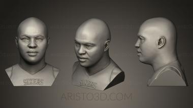 Busts and bas-reliefs of famous people (BUSTC_0098) 3D model for CNC machine